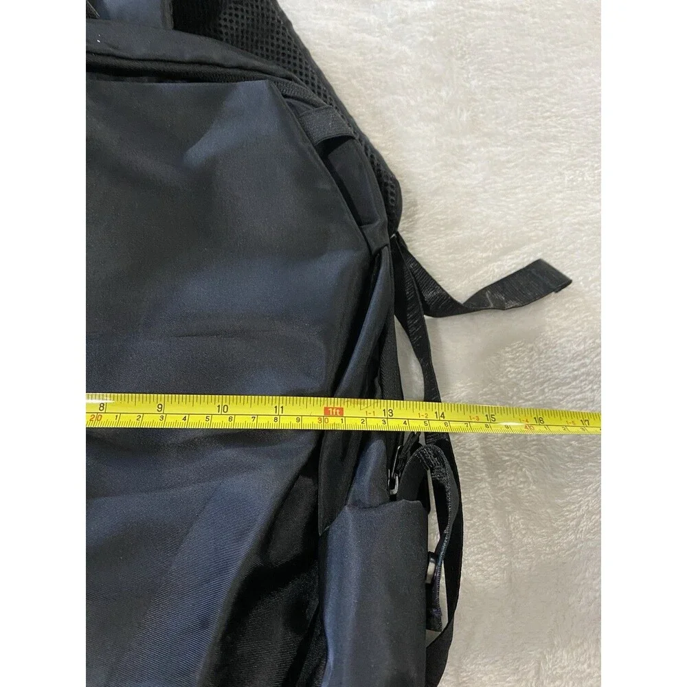 Students Black Laptop Backpack With USB Charging Port Travel School Commuter Bag